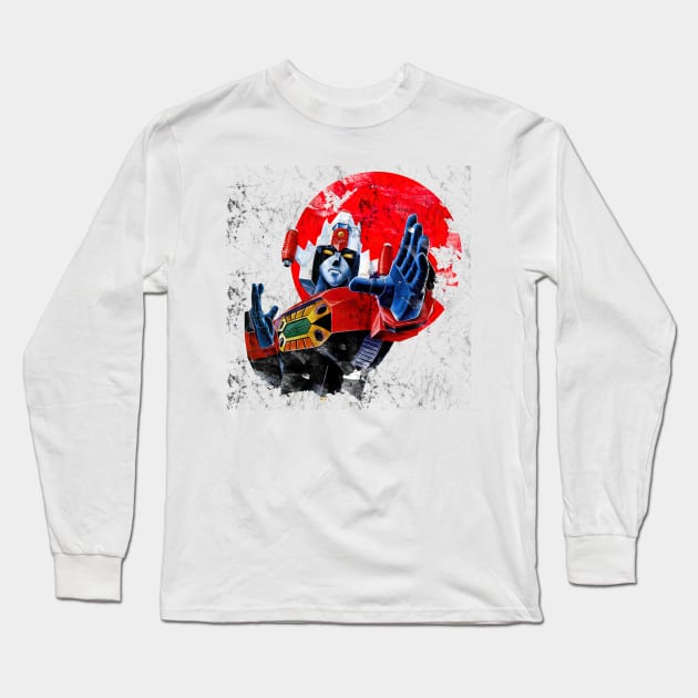 Red Moon Gundam Long Sleeve T-Shirt by ArtEnginering